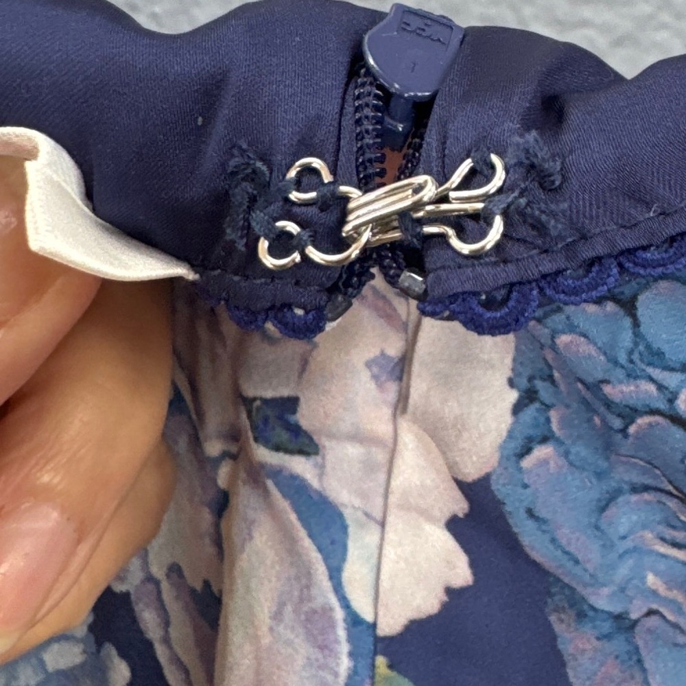 Rachel Parcell Floral Blue Robe - Picture 11 of 15